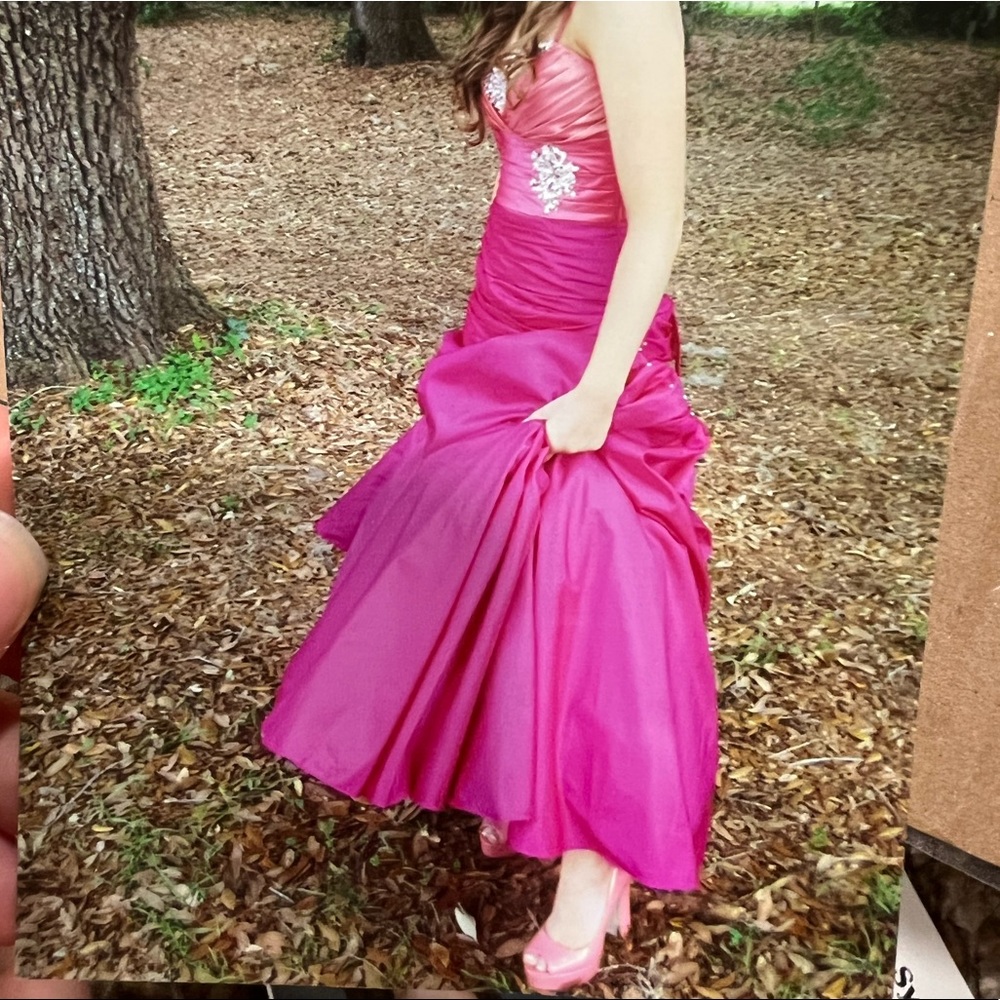 Pink Formal Prom Dress